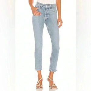 AGOLDE Nico High Rise Slim Jean in Cliffside Size 23 NWOT